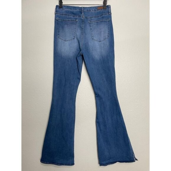 Articles of Society Bridgette Flared split Jeans high rise 7 - Picture 8 of 14